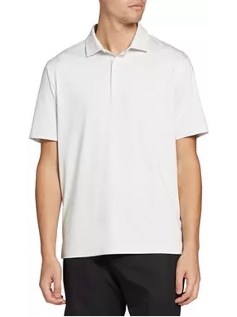 Men's Walter Hagen Polo Shirt Size Xxl White Stripe